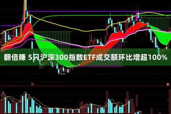 翻倍赚 5只沪深300指数ETF成交额环比增超100%
